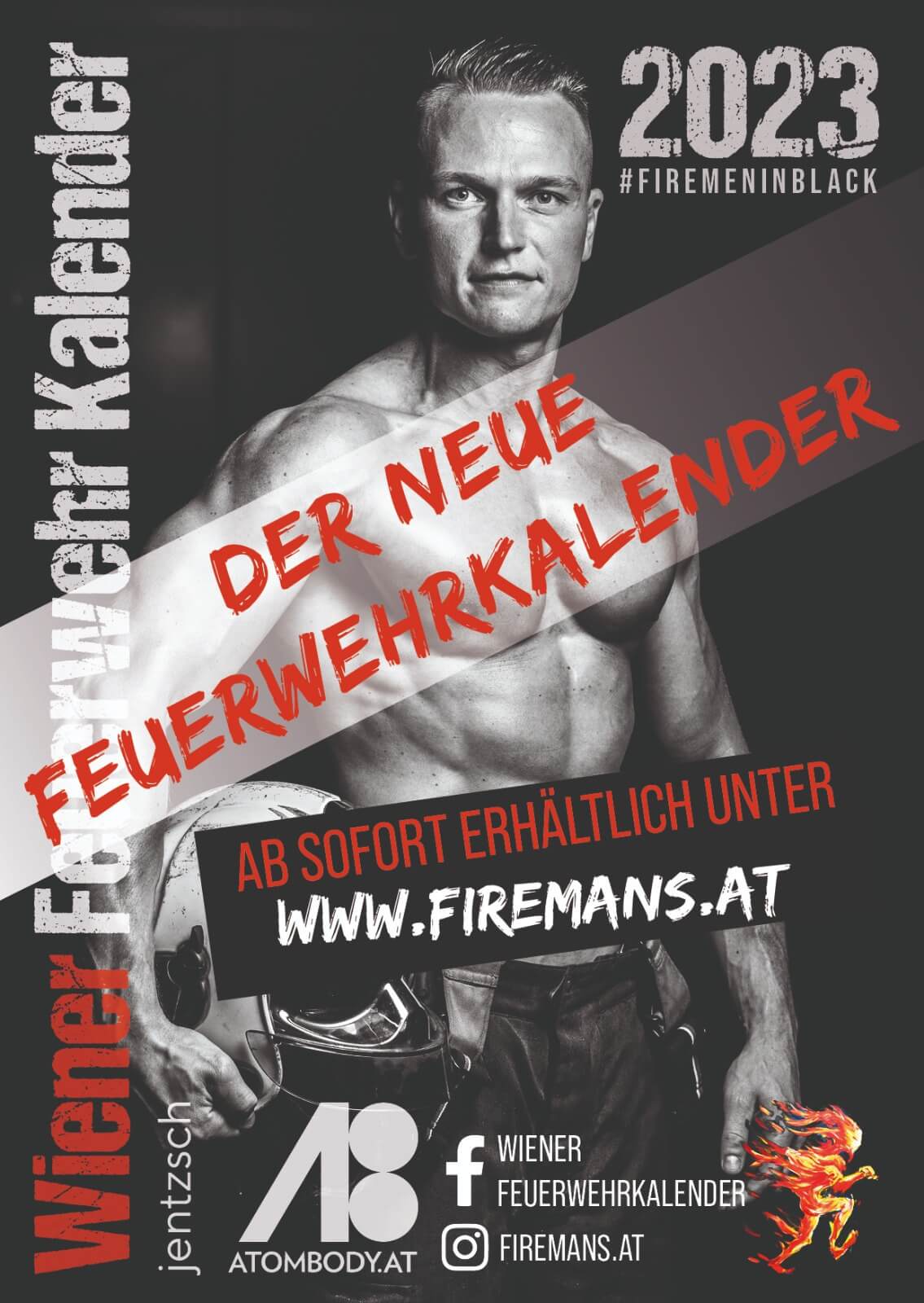 Der neue Wiener Feuerwehr-Kalender 2023 der Berufsfeuerwehr Wien